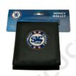 Chelsea címeres bőr pénztárca