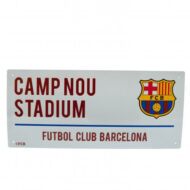 FC Barcelona Camp Nou utcatábla