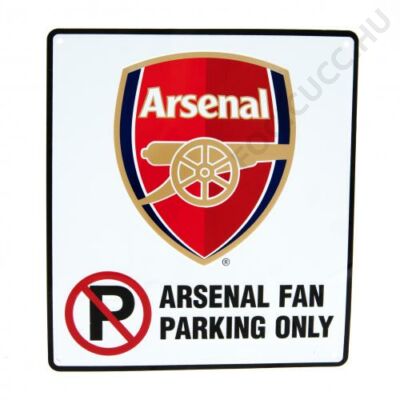 Arsenal parkoló tábla