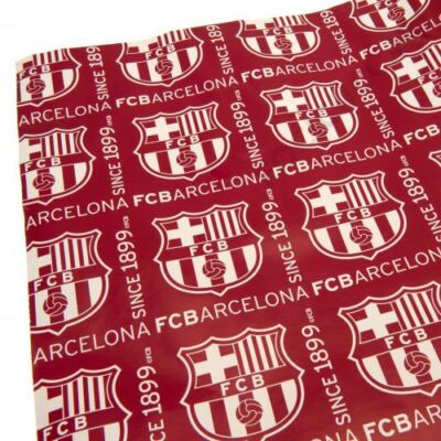 FC Barcelona csomagoló papír CREST