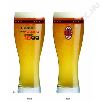 AC Milan sörös pohár GLORY