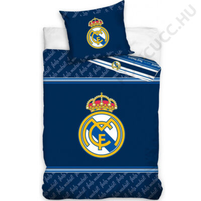 Real Madrid ágynemű paplan-és párnahuzat AZUL