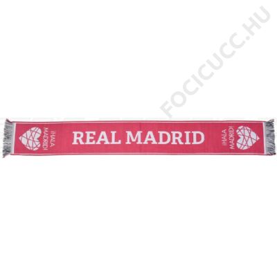 Real Madrid kötött sál FUCSIA