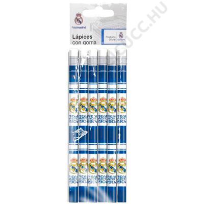 Real Madrid radíros ceruza (6db) GOMAS